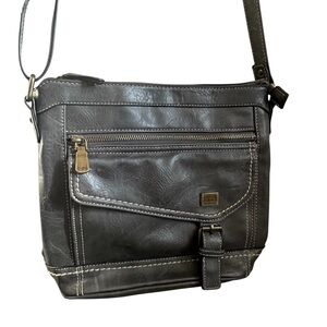 B.O.C.® - Born Concepts Gray Crossbody Purse